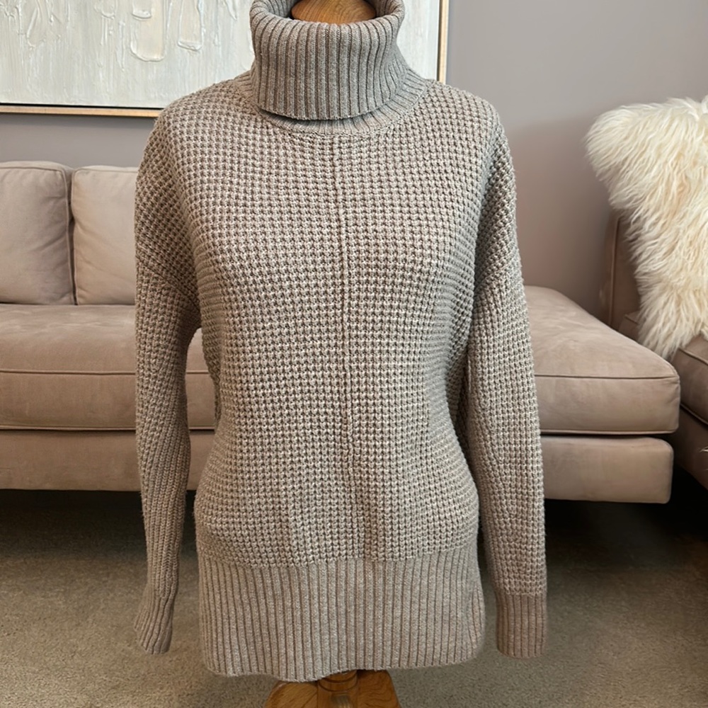 Oversized Turtle Neck Sweater